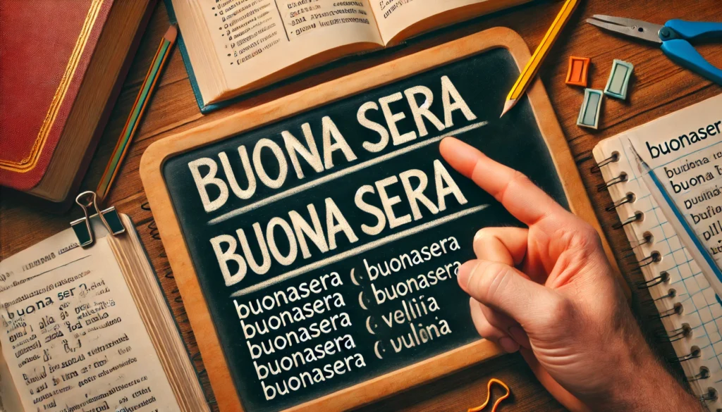 Si scrive Buonasera o Buona sera?