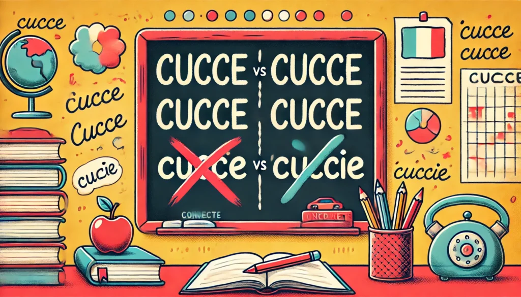 Si scrive Cucce o Cuccie?